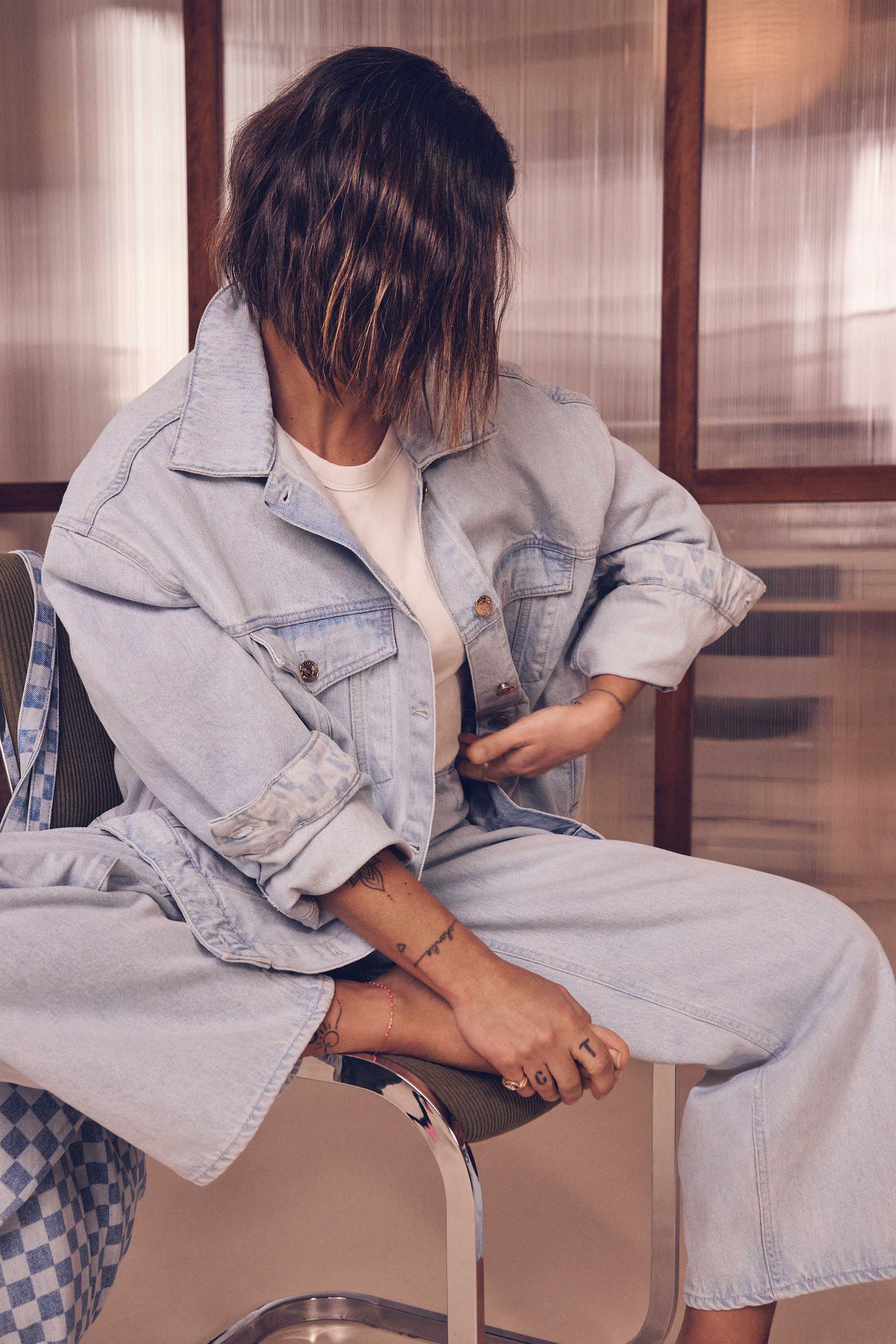 VESTE CHARLIE PURE BLEACHED